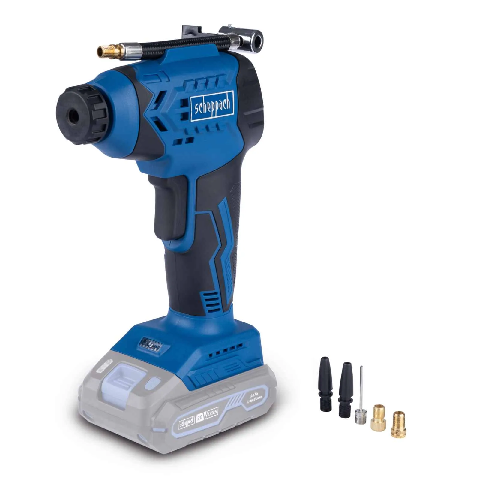 Compresor 20v Digital + Accesorios - Scheppach — Outlet - Outlet