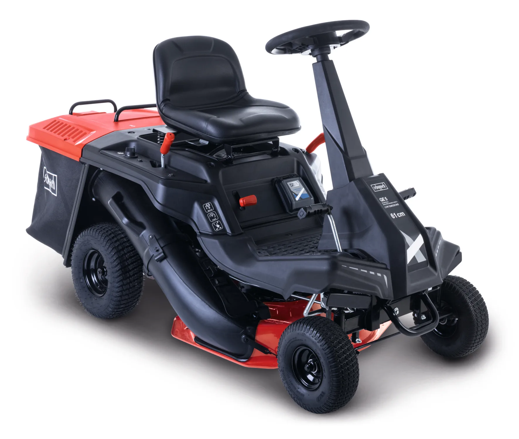 Tractor Corta Pasto 6HP Scheppach - Cortacésped Profesional — vista frontal